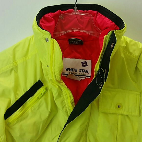 White Stag Vintage Neon Mens Jacket 